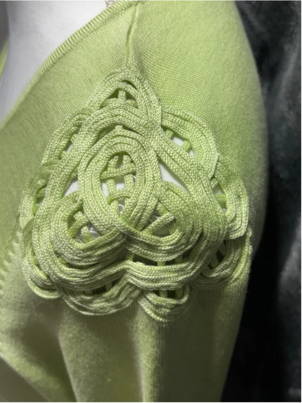 Vintage Carlisle 5-Pc Mix & Match Suit Set Green Floral Jacquard Silk Blend - Picture 12 of 16